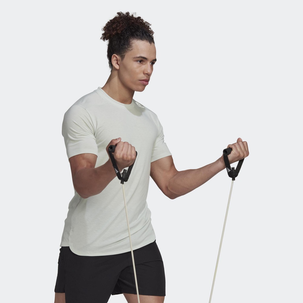 adidas Tập luyện Áo Thun Designed for Training Nam màu xanh lá HL8821