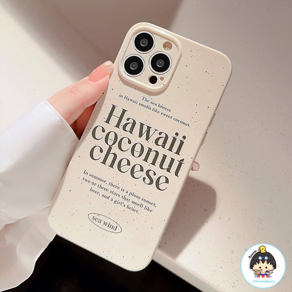 Ốp Điện Thoại TPU Dẻo Màu Xanh Lá In Chữ Độc Đáo Thời Trang Cho IPhone 11 12 13 14 Pro Max