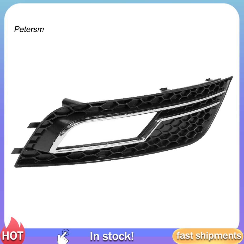 Pp L / R Lưới Đèn Sương Mù Với Dải Sáng 8K0807681Phụ Kiện Chuyên Dụng Dành Cho K 8K K 8K0807682Ốp Bảo Vệ Chìa Khóa Xe Hơi Thiết Kế Sang Trọng Cho Audi A4 B9 S4 RS4 13