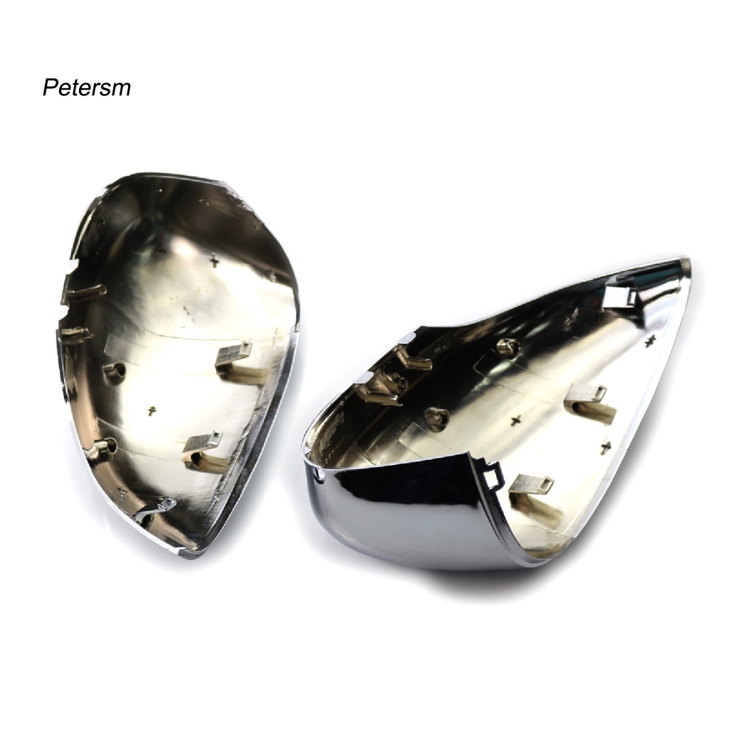 Set 2 Ốp Gương Chiếu Hậu Hình Đôi Cánh Mạ Điện Chống Mòn Thay Thế Cho Xe Hơi 1594546 1594522 Phụ Kiện 8A6117K746CA Ford Fiesta 09-15