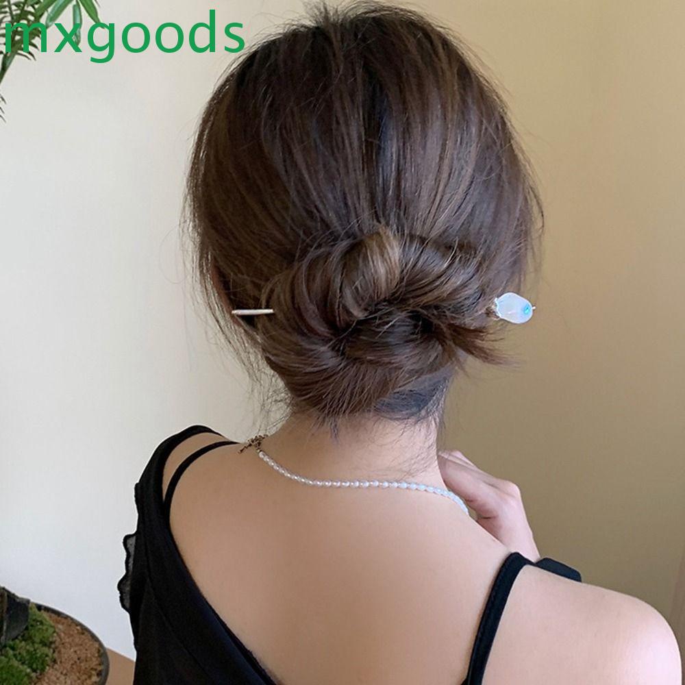 Trâm Cài Tóc Đính Hạt Hình Vỏ Sò Phong Cách Trung Hoa Cổ Điển Cho Nữ