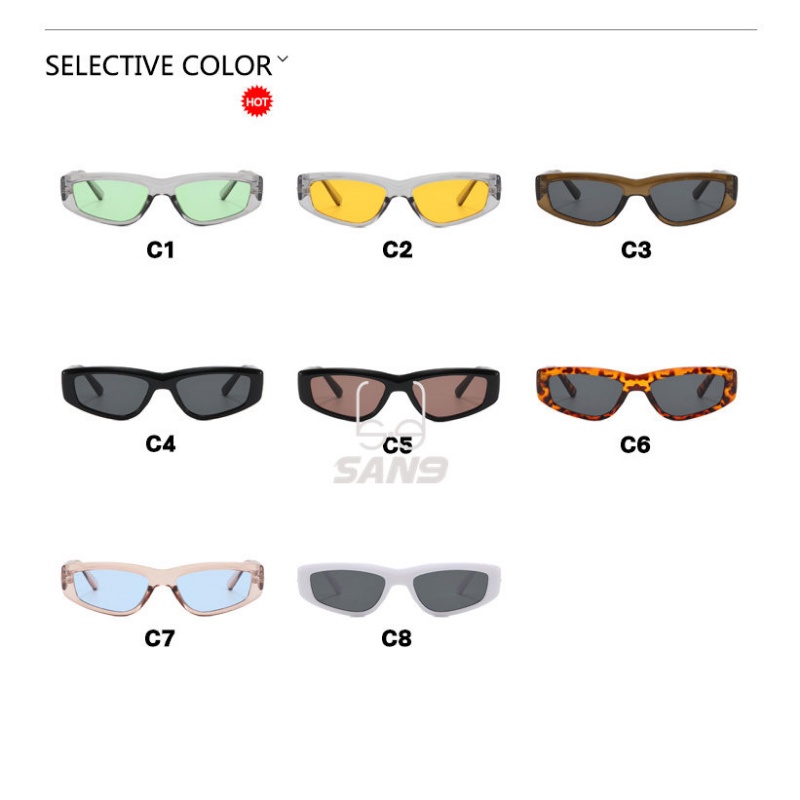 Kính Mát Mắt Mèo Phong Cách Retro Mới 2023 Cá Tính Cho Nữ