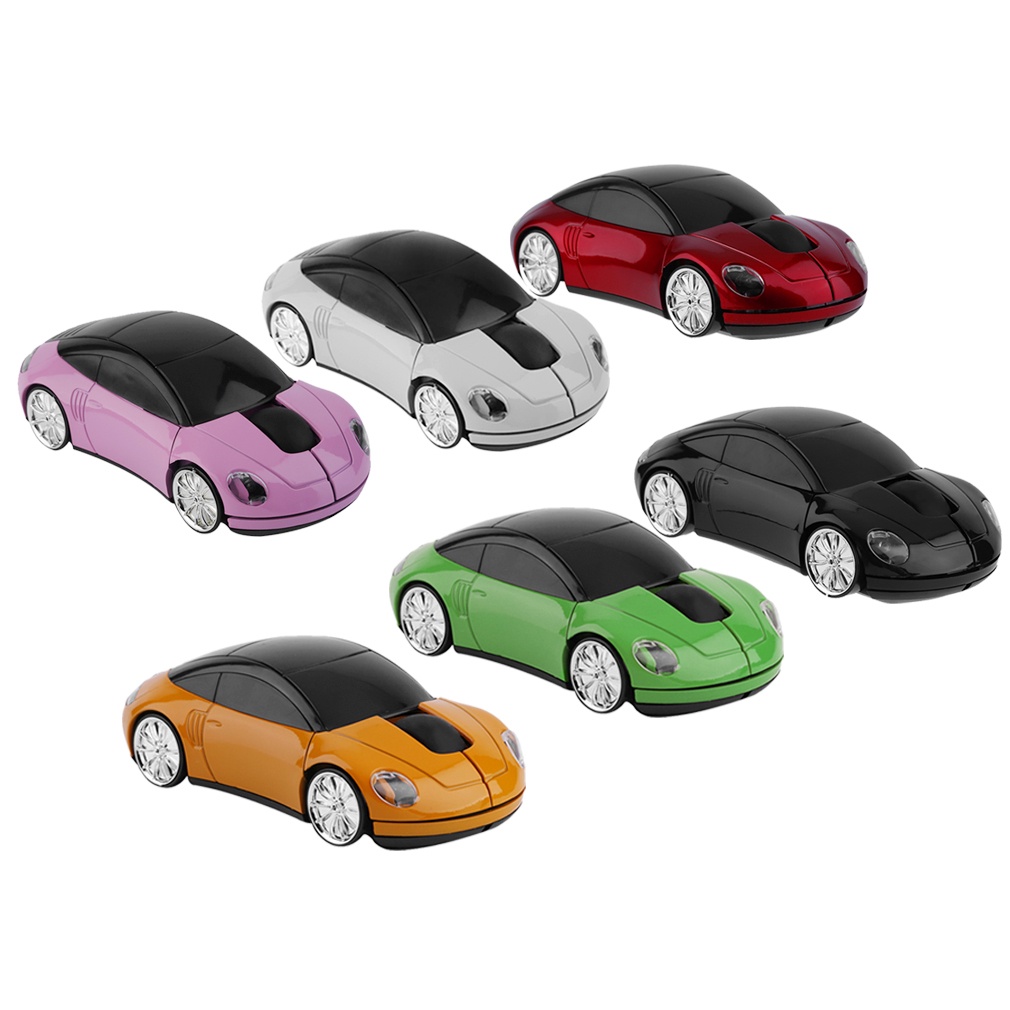 Creative 2.4Ghz Wireless Car Shape Mouse 1600Dpi Optical High Precision Mice For Pc Laptop Computer [Q/13]