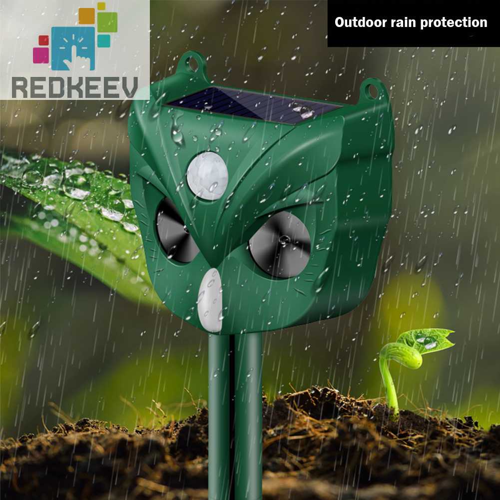 Thiết Bị Đuổi Chim Bằng Năng Lượng Mặt Trời / Sạc USB Tiện Dụng Cho Sân Vườn / Nông Trại