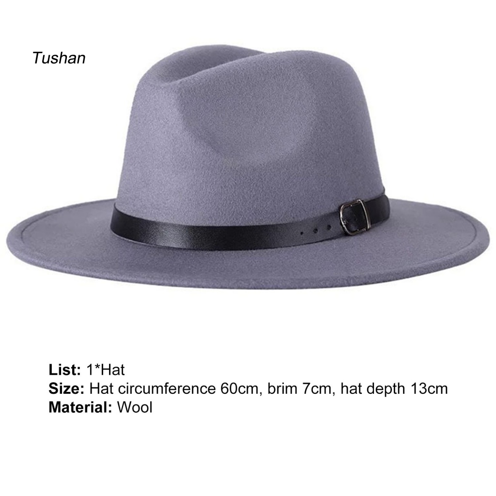 Mũ Fedora Thoáng Khí Chống Thấm Nước Màu Sắc Đơn Giản Phong Cách Anh Quốc