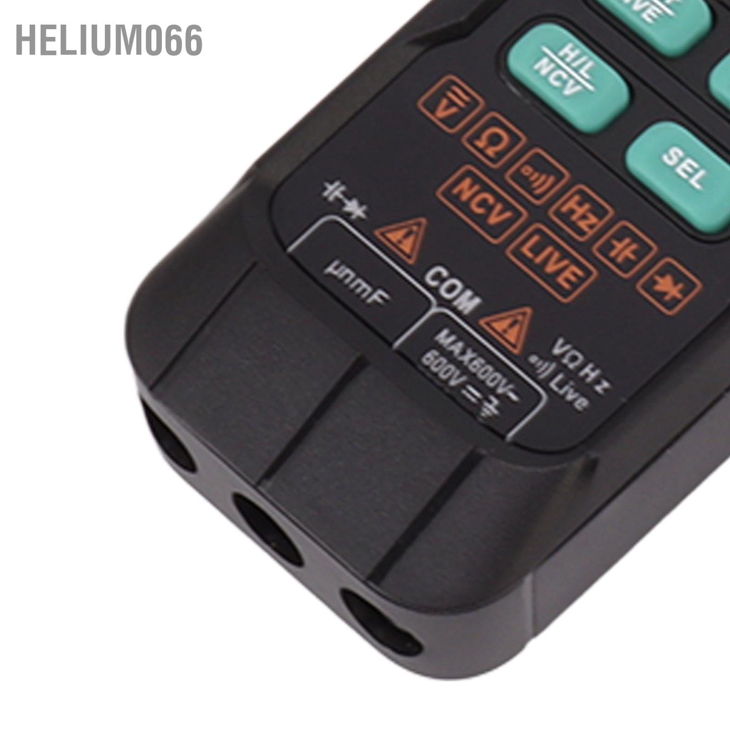 Helium066 Đồng Hồ Đo Vạn Năng Kỹ Thuật Số Màn Hình Lớn Có Đèn Nền Di Động Thông Minh DC AC Điện Áp Dòng 0‑600V