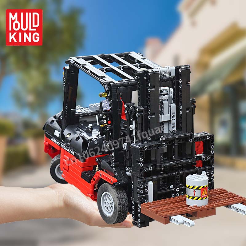 Đồ Chơi Lắp Ráp Mô Hình Xe nâng Forklift Mould King 13106