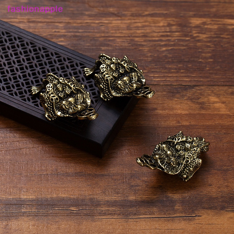 Favn Phụ Kiện Móc Khóa Ba Chân Bằng Đồng Thau Giả Phong Thủy Giàu Có