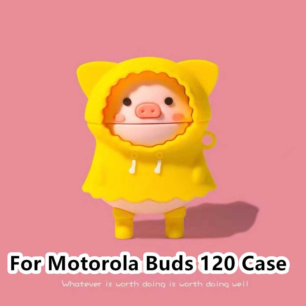 Vỏ Bảo Vệ Hộp Sạc Tai Nghe Motorola Buds 120 / Motorola Buds 120 Họa Tiết Hoạt Hình Siêu Ngầu