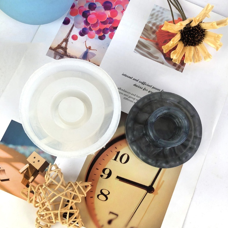 Khuôn Làm Giá Đỡ Đèn Cầy Bằng Resin Độc Đáo Tiện Dụng