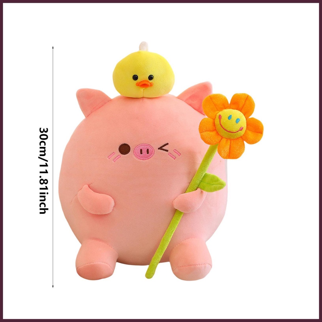 Đồ chơi nhồi bông Hình Heo / Vịt Dễ Thương Thoải Mái