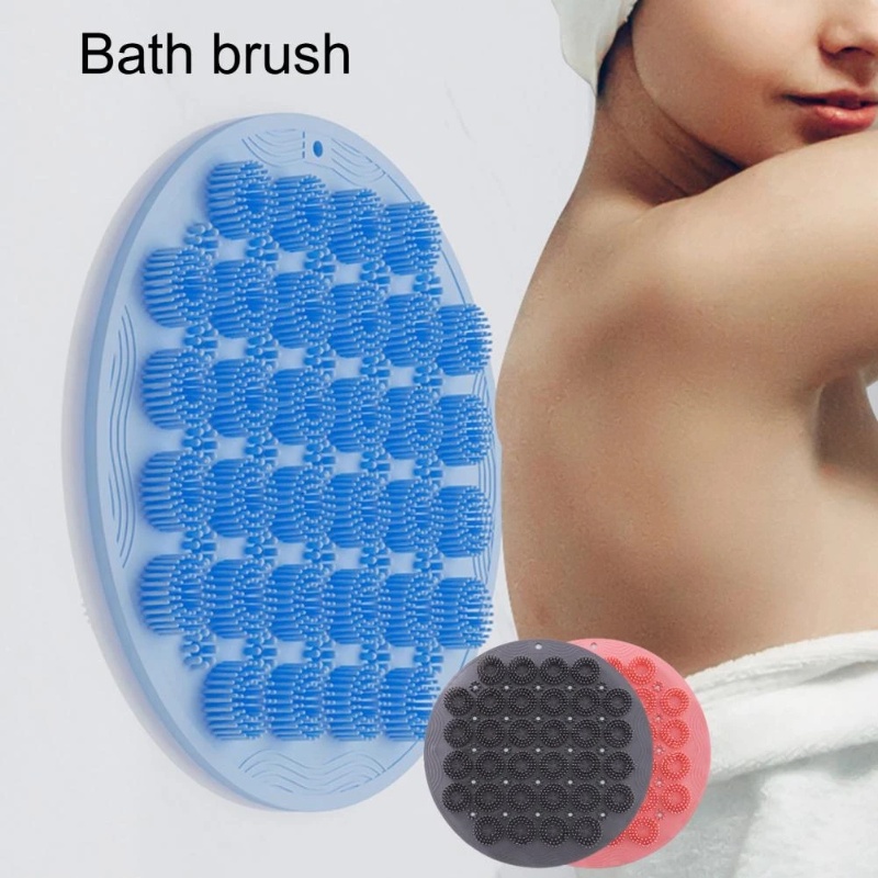 Đệm Tắm Mát Xa Tẩy Tế Bào Chết Toàn Thân Bằng Silicone Không Trượt