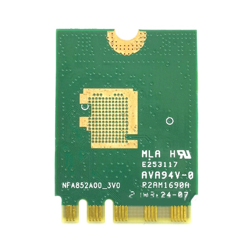 Thẻ WiFi Không Dây LI RTL8852BE BT5 2 Băng Tần Kép 1800M Wlan M2-NGFF 2 4G + 5G 1800Mbps