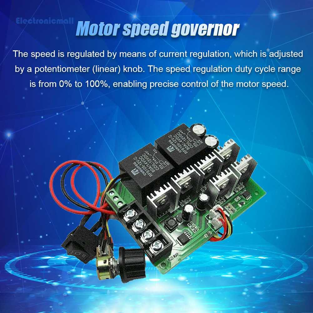 Mô-đun Điều Khiển Tốc Độ Động Cơ DC10-50V 40A 01.vn