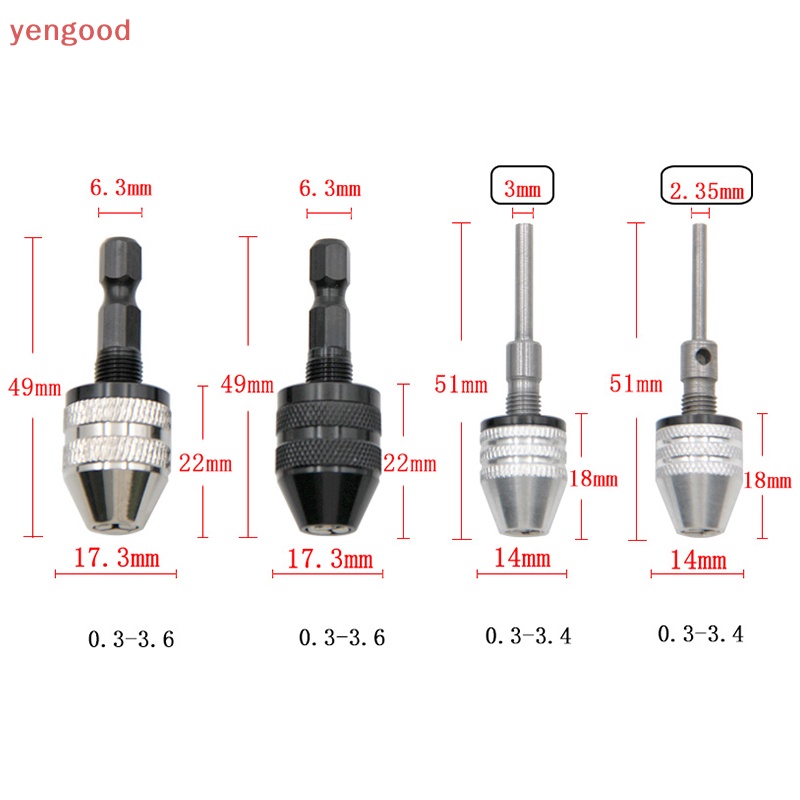 (YGD) Đầu Chuyển Đổi Tua Vít Động Cơ Micro Không Chìa Khóa