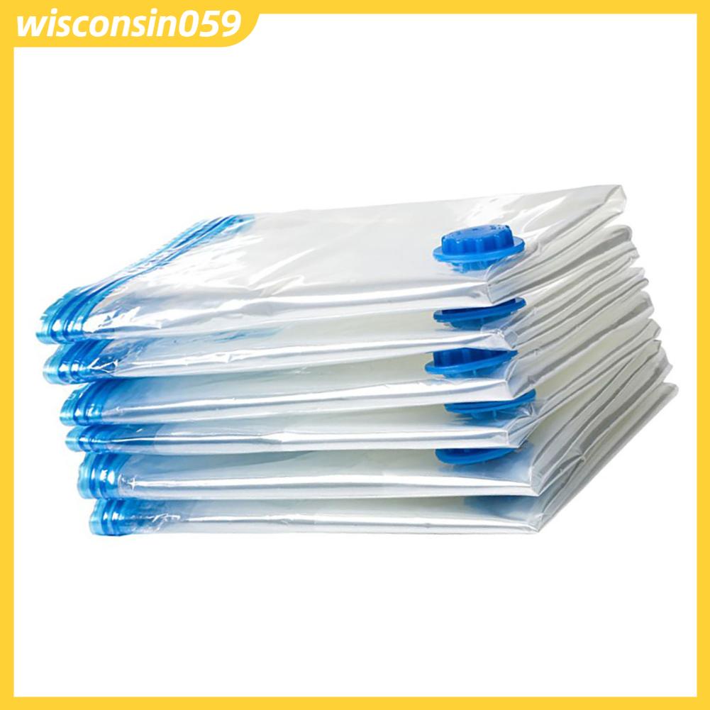 Wisconsin059 8 Cái Túi lưu trữ nén chân không PE PET hút có bơm tay 35x50cm