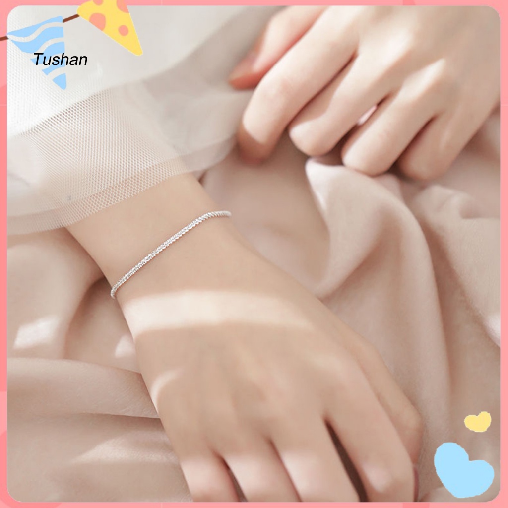 Vòng Đeo Tay Đánh Bóng Bề Mặt Bóng Cao Dành Cho Nữ