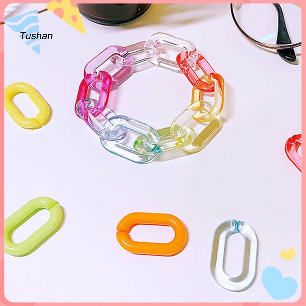 Vòng Tay Resin Màu Cầu Vồng Thời Trang Cho Nữ