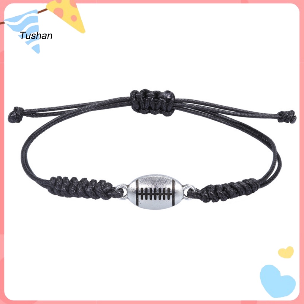 Vòng Tay Dây Bện Tùy Chỉnh Phong Cách Thể Thao Thời Trang Cho Nam Nữ