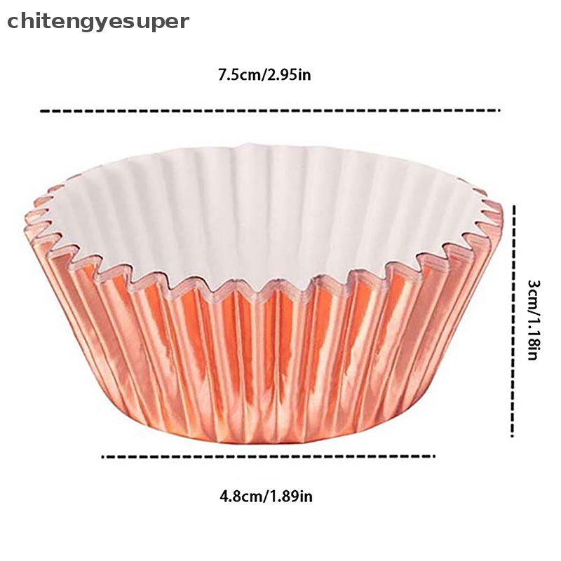 Set 100 Cốc Giấy Làm Bánh Muffin