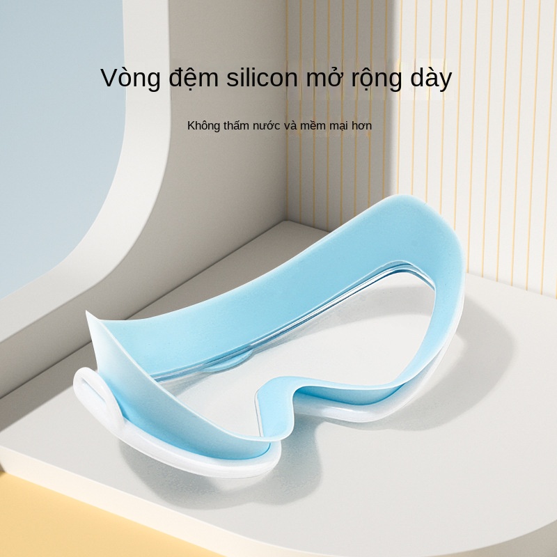 Kính Bơi Gọng Lớn Chống Sương Mù Không Thấm Nước Chuyên Nghiệp Cho Bé