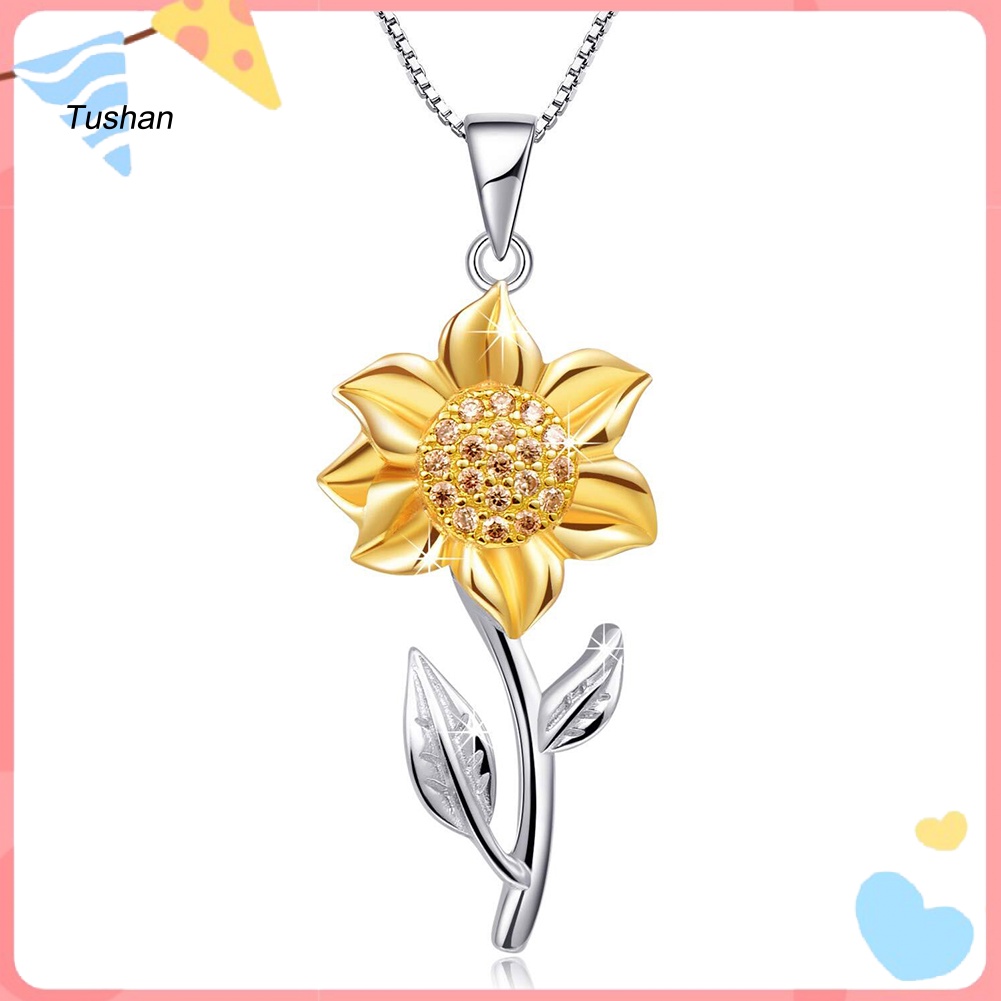 1 Vòng Cổ Choker Hình Hoa Hướng Dương Thời Trang Cho Nữ