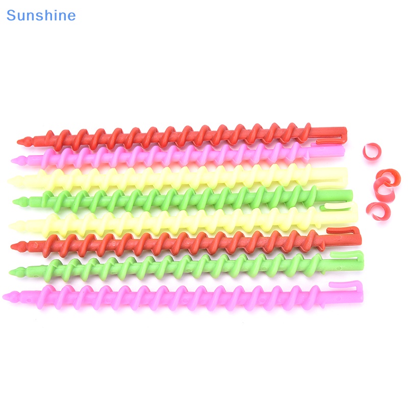 Bộ 23 Dụng Cụ Tạo Kiểu Tóc Xoăn Bằng Nhựa Bền Bỉ Dành Cho Salon Bộ 23 Dụng Cụ Tạo Kiểu Tóc Dài Bằng Nhựa Dụng Cụ Tạo Kiểu Tóc Thời Trang