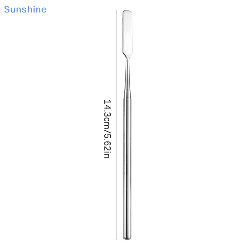 Cây Trộn Kem Nền Trang Điểm Bằng Thép Không Gỉ Hình Mặt Trời