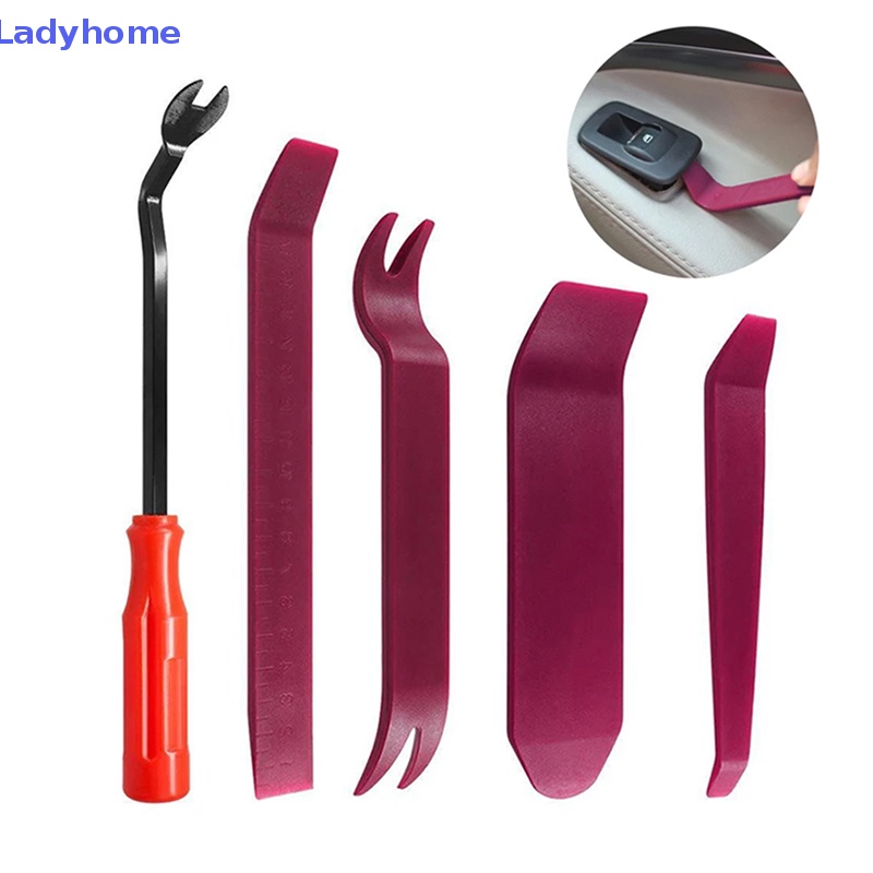 Set 5 Dụng Cụ Tháo Gỡ Đinh Tán Nhựa Cho Xe Hơi