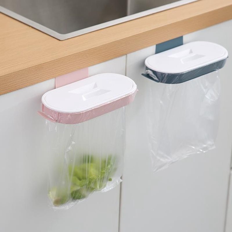 Giá Kim Loại Treo Túi Rác Gắn Cửa Tủ Bếp