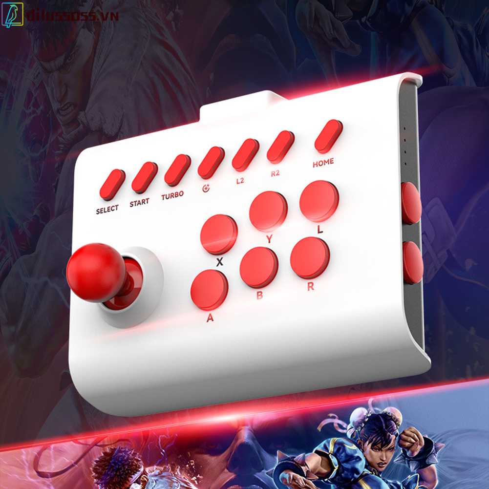 Tay Cầm Điều Khiển Chơi Game 3 Chế Độ Cho PS4 / PS3 / PC