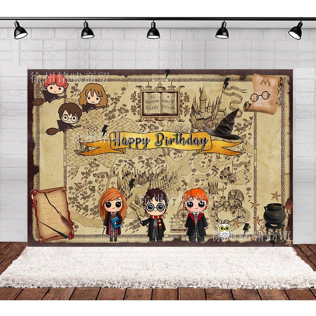 Tấm Phông Nền Chụp Ảnh Chủ Đề Phim Harry Potter