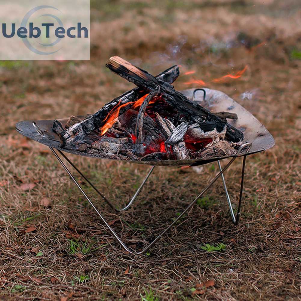 Bếp Lửa Cắm Trại Bằng Thép Không Gỉ