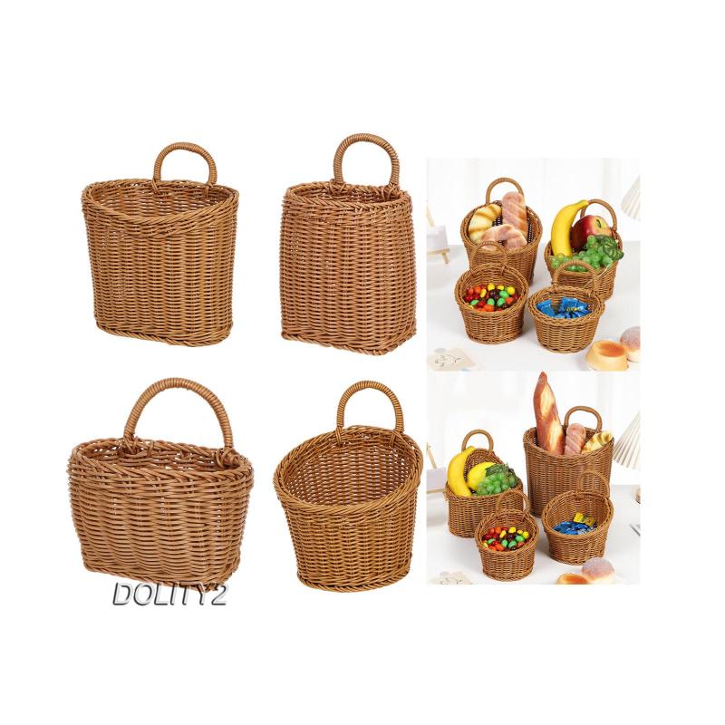 [Dolity2] Giỏ Hoa Treo Tường Trang Trí Phòng Tắm