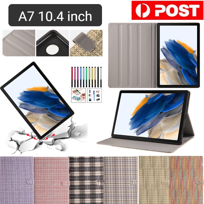 Bao Da Máy Tính Bảng Nắp Lật Chống Rơi Chống Sốc Cho Samsung Galaxy Tab A7 10.4 SM-T500 SM-T505 SM-T507 SM-T509 Ốp