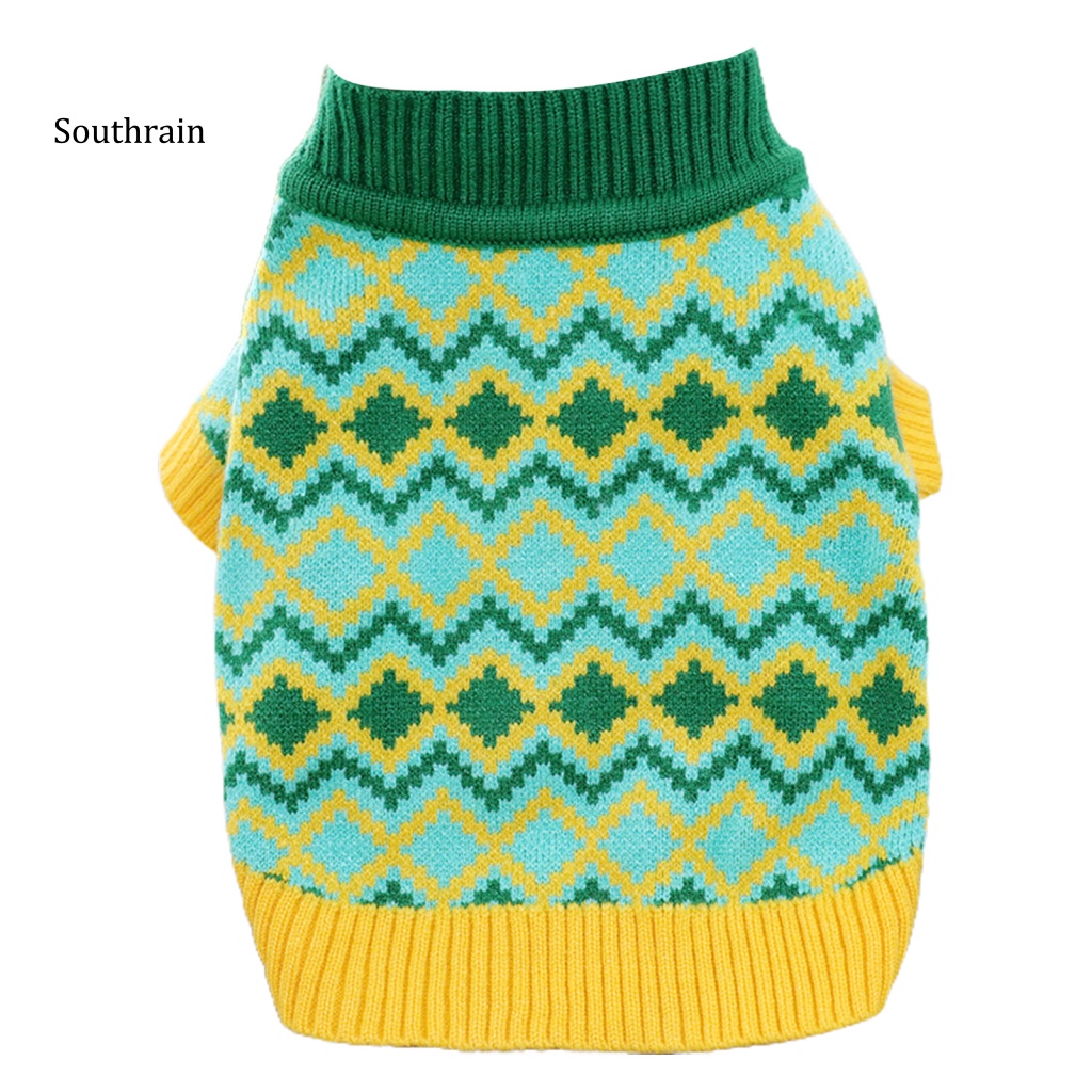 Áo Khoác Cardigan Thiết Kế Nút Cài Giữ Ấm Mùa Thu Đông Cho Thú Cưng