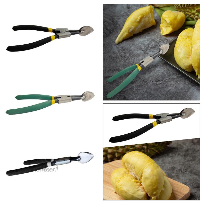 1 [Fenteer1] Dụng Cụ Kẹp Mở Sầu Riêng Nhỏ Gọn Bền Bỉ Cho Cửa Hàng Trái