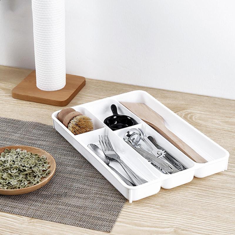 [Fenteer1] Khay Chia Ngăn Kéo Đựng Bút / Thước Kẻ Sắp Xếp Gọn Gàng Cho Văn Phòng