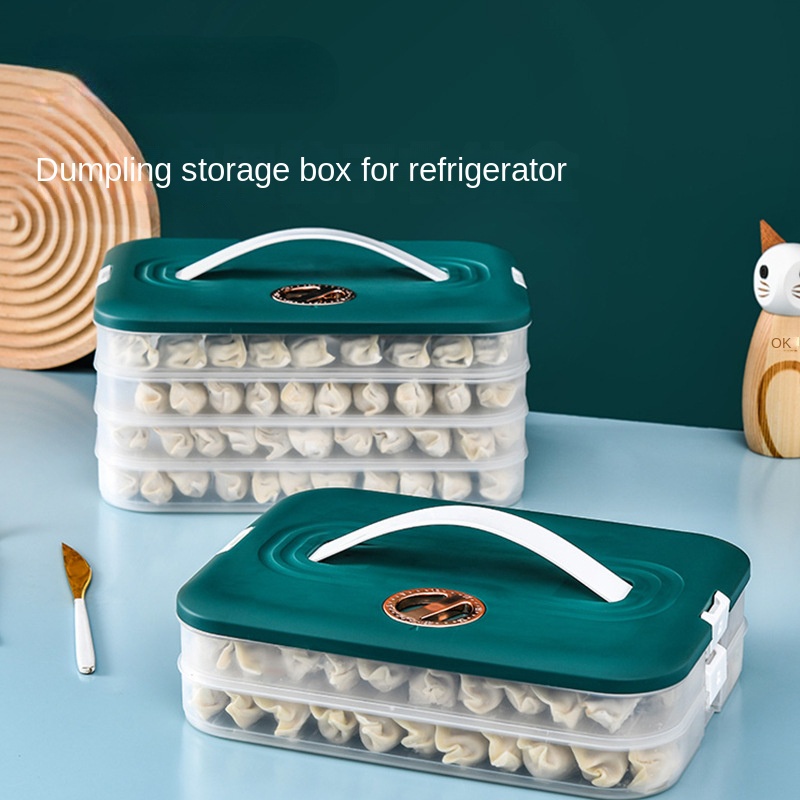 Hộp Đựng Bánh Bao Kín Trong Tủ Lạnh Sức Chứa Lớn
