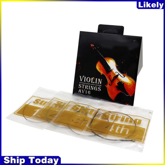 Dây Đàn Violin Lõi Thép Av16 Thay Thế Tiện Dụng