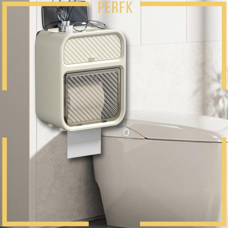 Hộp Đựng Khăn Giấy Hai Tầng Sắp Xếp Gọn Gàng Cho Nhà Bếp Nhà Tắm