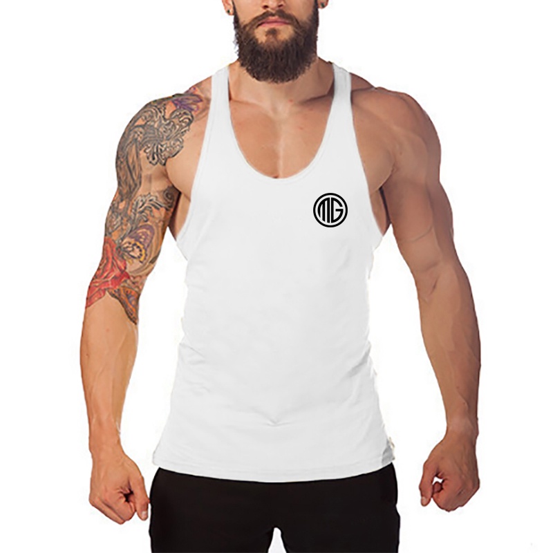 Áo Thun Ba Lỗ Bằng Cotton Thoáng Khí Thời Trang Mùa Hè Chất Lượng Cao Dành Cho Nam