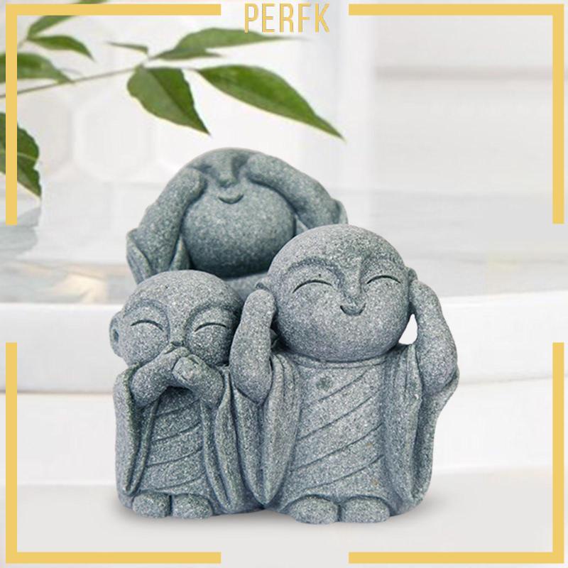 Mô Hình Tượng Phật Trang Trí Hồ Cá / Tiểu Cảnh Để Bàn / Xe Hơi