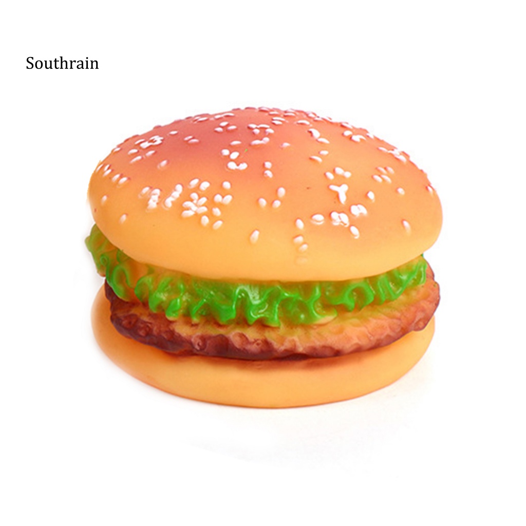 Đồ Chơi Nắn Bóp Đàn Hồi Giảm Stress Hình Hamburger