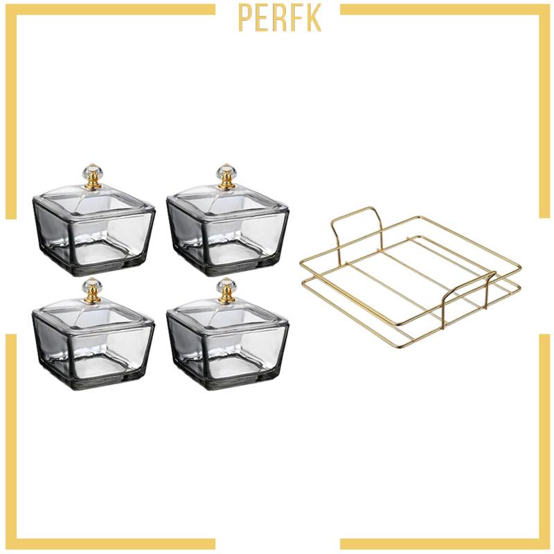 [Perfk] Hộp Đựng Hạt / Đồ Tráng Miệng Chia Ngăn Đa Năng Dành Cho Gia Đình