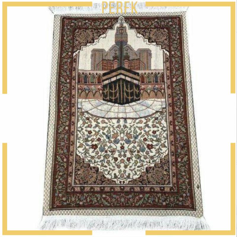 Thảm Cầu Nguyện Cỡ Lớn 65Cmx110cm Dày Dặn Siêu Bền Tiện Dụng Cho Người Hồi Giáo