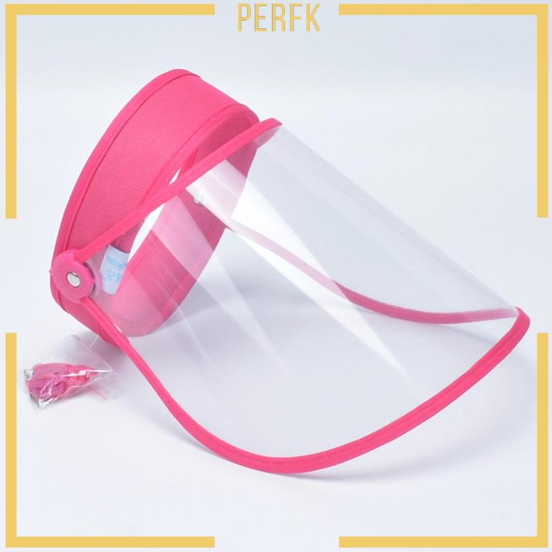 Mũ Bảo Vệ Mặt Trong Suốt Chống Gió / Bụi Bẩn Tiện Dụng Cho Nam Và Nữ