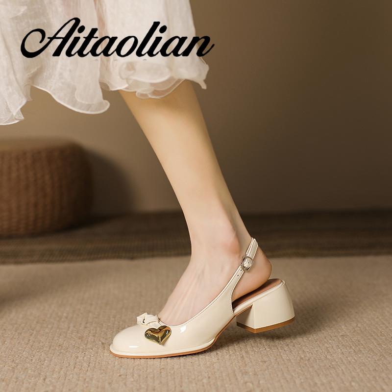 Giày Cao Gót 4cm Chất Liệu Da Bóng Phong Cách Thời Trang Lolita Dành Cho Nữ