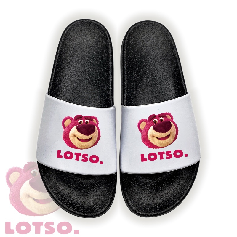 Dép Sandal Đế Mềm Chống Trượt Hình Trái Dâu Tây Và Gấu Dễ Thương Thời Trang Mùa Hè Cho Cặp Đôi