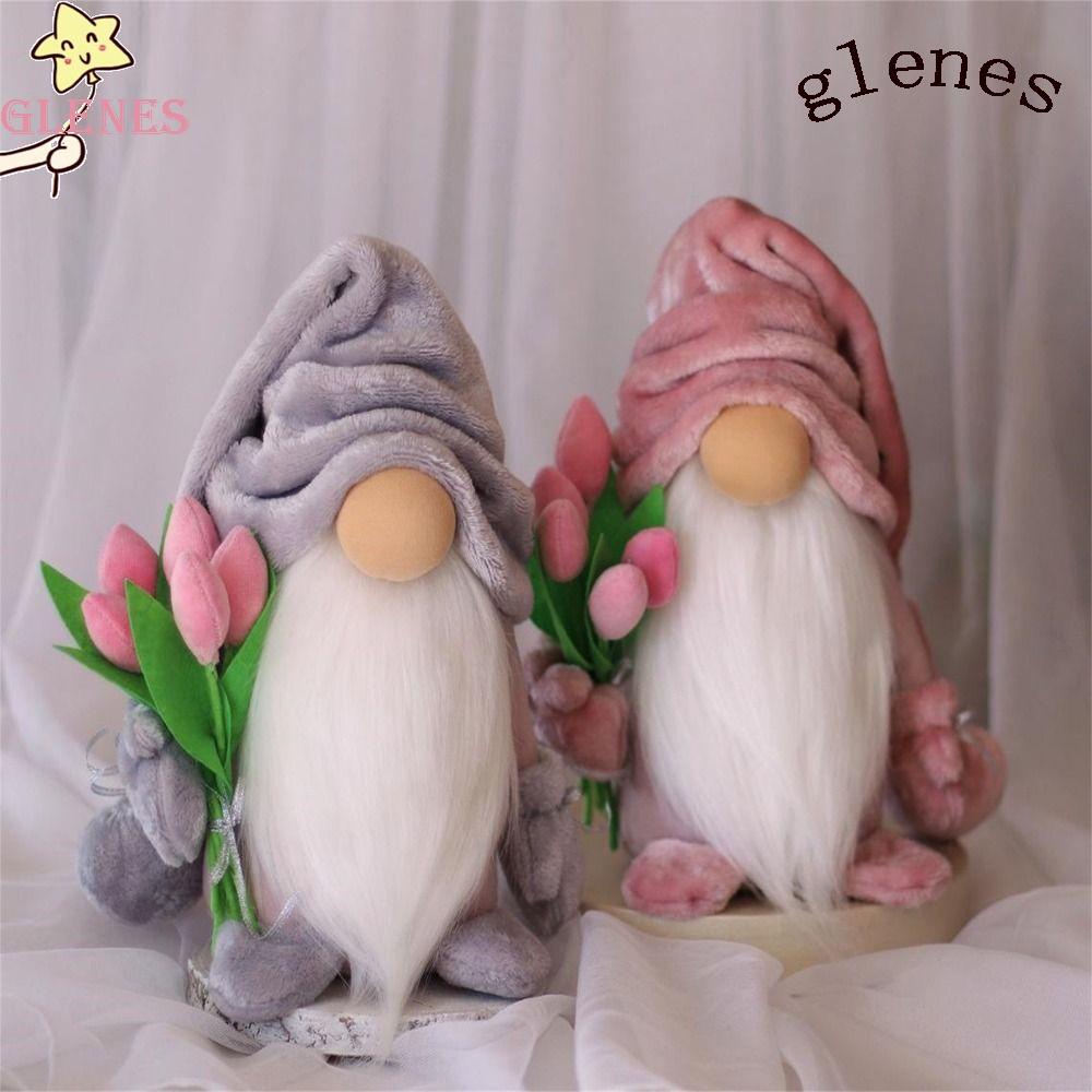 Selens Búp Bê Hình Vô Diện Hoa Tulip Màu Hồng Để Bàn Trang Trí Tiệc Ngày Của Mẹ